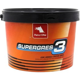 Resim Petrol Ofisi Süper Gres 3 Lityum Sabunlu Performanslı Gres 4 KG 