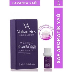 Resim Volkan Ates Natural & Beauty Lavandula Angustifolia Saf Lavanta Yağı İçten Damlalıklı 5 Ml 