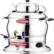 Resim Işıkgaz Çift Demlikli Semaver 7 Lt Gastrontepe-71262 