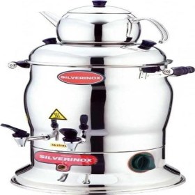 Resim Işıkgaz Çift Demlikli Semaver 7 Lt Gastrontepe-71262 