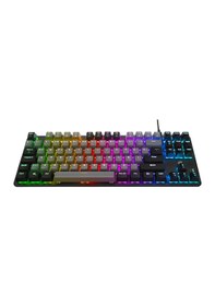 Resim Acer Emachines Eak87 Rgb Mekanik Red Switch Tkl Oyuncu Klavyesi - Gri Siyah 87 Tuş Kompakt Gaming 