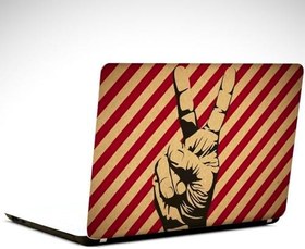 Resim Barış Retro Laptop Sticker 15.6 inch (38X27CM) 