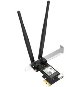 Resim Sones Cf-ax200 Se 3000mbps Pcı-e Çift Bant Frekanslı Bluetooth Kablosuz Ağ Kartı 