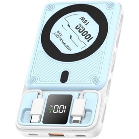 Resim Drnds Konfulon M25w 10.000 Mah 20w Pd Magsafe Powerbank - Mavi 