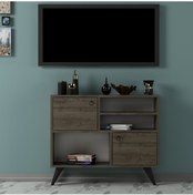 Resim MERT SERT MOBİLYA Care 90cm Tv Sehpası Konsol Çok Amaçlı Dolap 