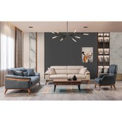 Resim EDSY HOME Madrid Koltuk Takımı 3+3+1 