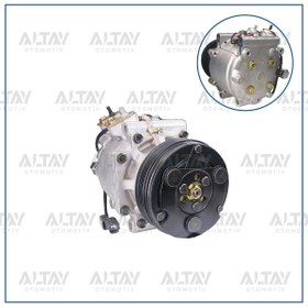 Resim Bosch Klıma Kompresörü Cıvıc 96-00 1.4 Is / 1.6 Ies BSH-1986AD1070 uyumlu 