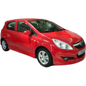 Resim Opel Corsa D (2007-2015) OPC Line Yan Marşpiyel Seti (Plastik) 