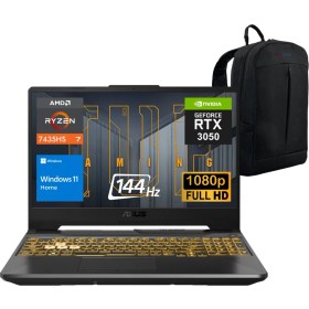Resim Asus Tuf Gaming A15 FA506NCR Ryzen 7 7435HS 16GB 512GB SSD Rtx 3050 Fhd 144Hz Windows 11 Home Taşınabilir Bilgisayar - Webzone Çanta Wz1 