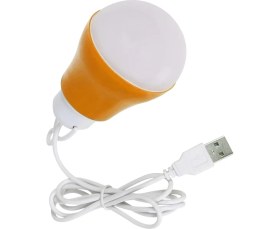 Resim Gaman USB Kablolu 1 Metre 6-5 Volt Dat At Ampulü - Güneş Enerjili Solar Sistem Uyumlu Ampül 