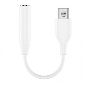 Resim Ayex Samsung Type-C Uyumlu 3.5mm AUX Beyaz Kulaklık Ve Mikrofon Adaptörü 