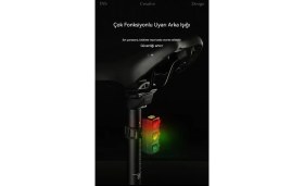 Resim Mingzee Bisiklet Çizgi Film Trafik Işıkları Sürüş Lambası Aksesuarları (Yurt Dışından) 