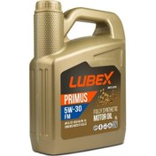Resim Lubex Primus 5W-30 Fm Dpf Tam Sentetik Motor Yağı 4 x 5 L 