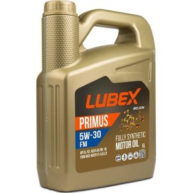 Resim Lubex Primus 5W-30 Fm Dpf Tam Sentetik Motor Yağı 4 x 5 L 