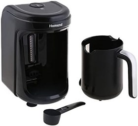 Resim Homend Pottoman 1840H Türk Kahve Makinesi, Siyah 