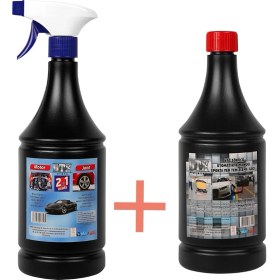 Resim Dtx Kimya Motor ve Jant Temizleme Sıvısı 2’si 1 Arada 1 lt & Epoxi Yer Temizleme Sıvısı 1 lt 