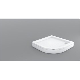 Resim Shower 120X120 Oval Duş Teknesi 