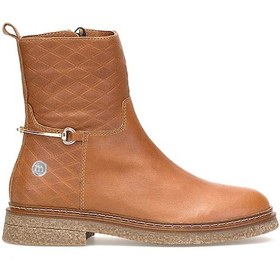 Resim Mammamia D25kb-8585 Kadın Hakiki Deri Klasik Bot Taba Taba 