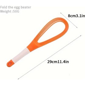 Resim Calperia Silikon Saplı 2 Işlevli Çırpıcı (Balon ve Düz) 