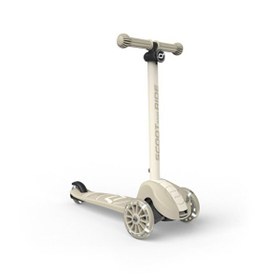 Resim Scoot and Ride Highwaykick 3S Ash LED Tekerlekli Katlanabilir Ayarlanabilir Çocuk Scooterı Açık Gri 