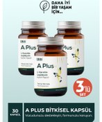 Resim A Plus L-carnitine Lepidium Bitkisel Kapsül 3 Adet Aromasız 