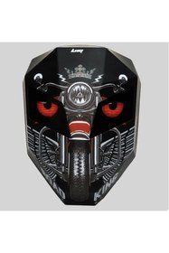 Resim Missidea Road King LED Işıklı Sırt Çantası Motorcu Çantası Büyük Boy 