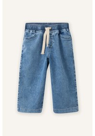 Resim Defacto Beli Lastikli Jean Pantolon Erkek Bebek G7555a526spnm39 Mavi-nm39 