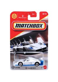 Resim Matchbox 2004 Maserati Mc12 - Beyaz 1/64 Yurt Dışı Uzun Kartonet - Jbn55 