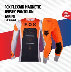 Resim Fox Turuncu Beyaz Jersey Pantolon Takımı 