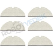 Resim Roborock Q8 Max, Q8 Max Plus 6 Adet Mop Fiber Paspas 