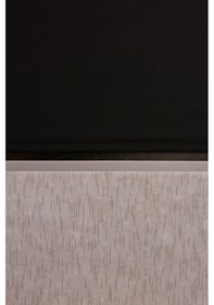 Resim Siyah Düz Etek Dilimsiz Ferme Blackout P-5000 Zebra Stor Güneşlik Perde 