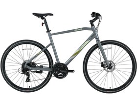 Resim Bisan Trx 8400 Altus Erkek Şehir Bisikleti 52cm Hd 28 Jant 27 Vites Gri Yeşil Sarı 