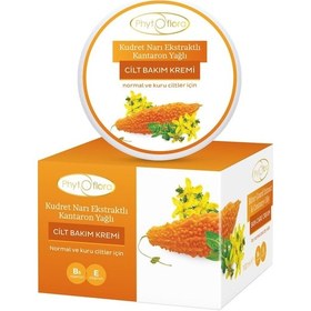 Resim Phytoflora Kudret Narı Ekstraktlı Kantaron Yağlı Cilt Bakım Kremi 100 ML 