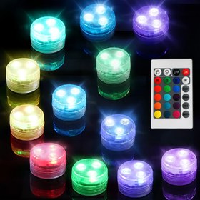 Resim Küçük Düğme Uzaktan Kumandalı Dalış Lambası, LED, Su Geçirmez, Renk Değiştirme, Küçük Çay Lambası, RGB Mum Lambası, Atmosfer Lambası, Havuz Lambası, Gölet Lambası, Vazo Lambası, Banyo Lambası, Küvet Lambası, Balık Tankı Lambası, Su Bitkisi Güzellik Lambası, Çeşme Lambası, Su Altı Lambası, Su Yüzen Lambası, Balık Tankı Aydınlatması, Balık Havuzu Aydınlatması, Su Tankı Peyzaj Lambası, Bahçe Dekorasyon Lambası, Parti Bar Aydınlatması, Projektör Ortam Lambası 
