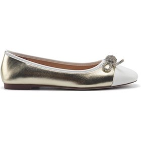 Resim Nine West Hollya 5fx Altın Kadın Babet 000000000101928740 Altın 