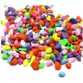 Resim Çakıl Taşı Karışık Renkli 500 Gr 