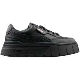 Resim Puma Mayze Stack Lthr Wns Kadın Günlük Ayakkabı 38441202 Siyah 