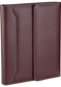 Resim Organizer Ajanda Tarihsiz Kareli 22x26 CM - Bordo 