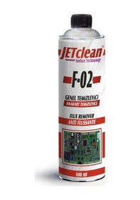Resim Jetclean F-02 600 Ml Flux Anakart Temizleme Sprey 