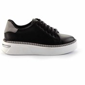 Resim Bambi Siyah Platin Kadın Sneaker K01377023609 
