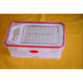 Resim Freecook Cliks Saklama Kaplı Rende Çok Renkli 