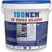 Resim Isonem Sb Süper Bileşen Su Yalıtım Boyası 18 Kg. Yeşil 