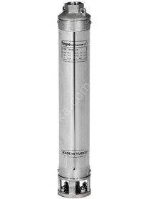 Resim İmpo 4 İnç Sk 409/14 Technoplast Başlıklı 3 Hp Tek Dalgıç Pompa 
