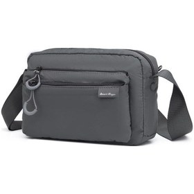 Resim Smart Bags Ekstra Hafif Kumaş Postacı Çantası Bc 3148 Koyu Gri 