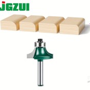 Resim 6Mm 1/4" Yuvarlak Köşe Tungsten Çelik Alaşımlı Ahşap İşleme Freze, Şerit, Kesme, Derz ve Gravür İçin. 