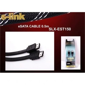 Resim S-Link Slx-Est150 E-Sata 50Cm Kablosu 