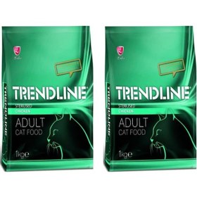 Resim Trendline Sterilised Tavuklu Kısır Kedi Maması 2 x 1 KG 
