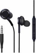 Resim USIDE Akg Dizayn 3.5 Mm Jack Kulak Içi Kablolu Kulaklık, Ergonomik Tasarım Örgülü Dayanıklı Kablo Siyah 