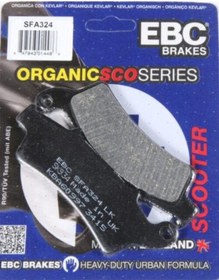 Resim Ebc Sfa324 2021-2023 Kymco Dt X360 Uyumlu Ön Fren Balatası Organik Balata 