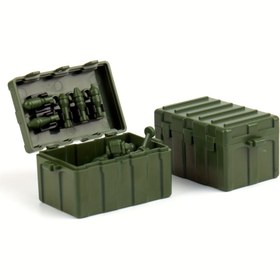 Resim Seçim için 3 Renk, Askeri Silah Kılıfı Yapı Blokları Oyuncaklar, Erkek Çocuk Hediyesi için Eğitici Birleştirme Oyuncak 